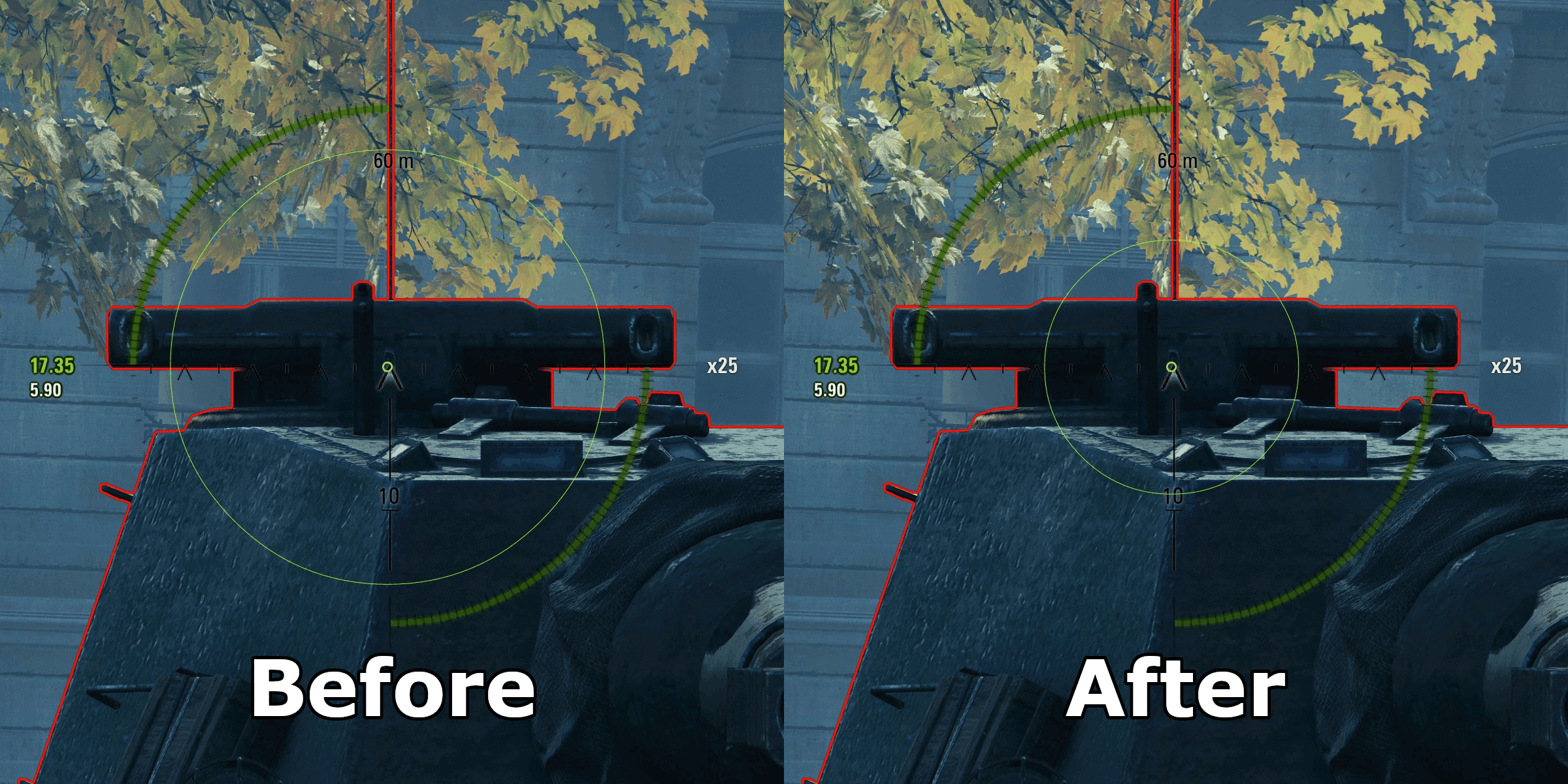 Reticle size Remover showcase